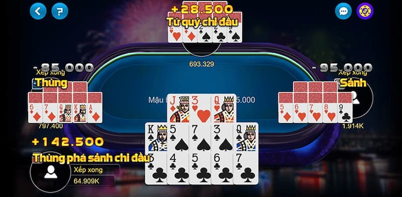 Cách chơi game mậu binh online Choangclub chính xác nhất